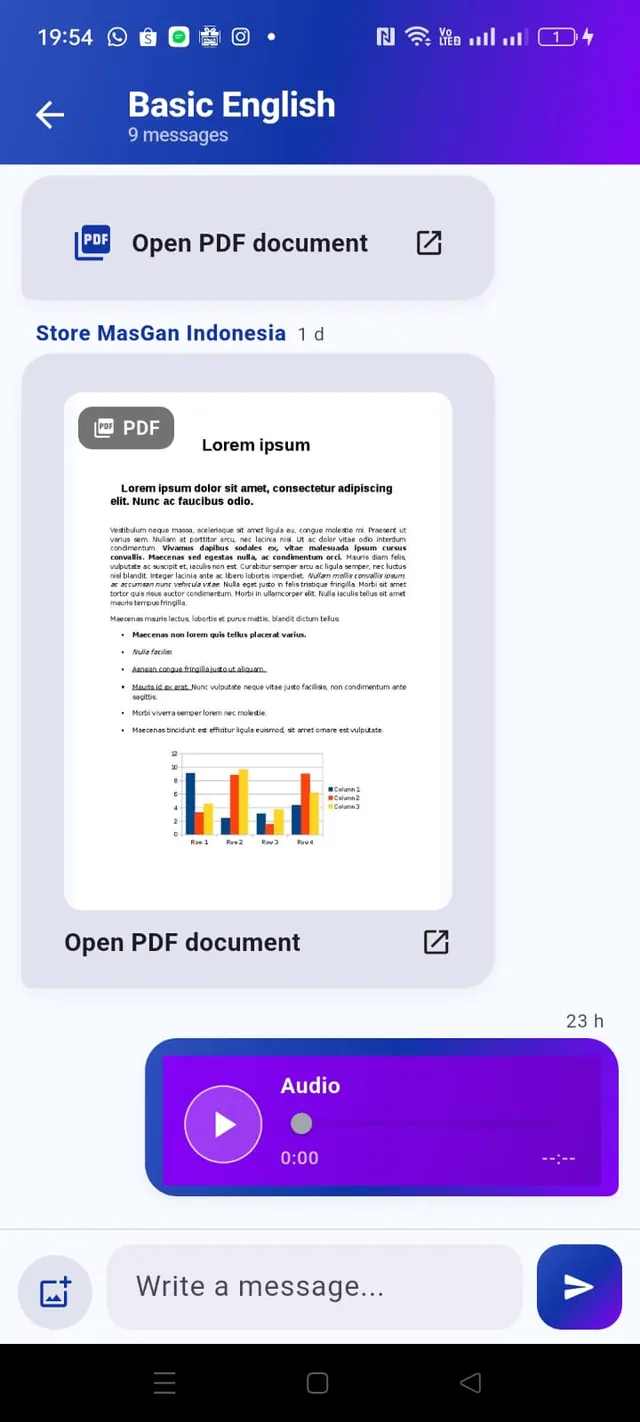 Chat Real-time — Pockab
